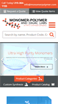 Mobile Screenshot of monomerpolymer.com